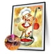 thumbnail image 5 of Pintura de diamante 5D DIY taladro redondo completo chica con frijol arte artesanal 30x40cm café, 5 of 7
