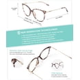thumbnail image 2 of Gafas de bloqueo de luz azul Gaoye Trending Round TR90 con montura, 2 of 5