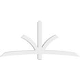 thumbnail image 2 of 84"W x 38 1/2"H x 4"D x 4"F, 11/12 Pitch, Davenport Architectural Grade PVC Gable Bracket, 2 of 8