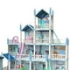 thumbnail image 5 of Juego de casa, casa de muñecas de 14 habitaciones, casa de muñecas luminosa, casa de princesa con muebles, durabilidad probada en el tiempo, 5 of 12