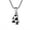 Number 4, variant on Number Necklace for Men Soccer Player Football Digital Stainless Steel Chain Statement Simple Pendant Personalized Jewelry Number 55