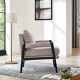 thumbnail image 2 of Solid Frame Accent Armchair / Stable and Stylish in Living Area, 2 of 5