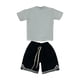 thumbnail image 1 of Conjunto de ropa para muñeca masculina a escala 1/6, pantalones cortos deportivos y camiseta hechos a mano, estilo casual. Conjunto de camisa blanca, 1 of 9