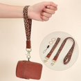 thumbnail image 3 of Lanyards for Keys Polyester Leopard Wristlet Strap and Neck Lanyards for Teacher Men and Women Detachable, 3 of 9