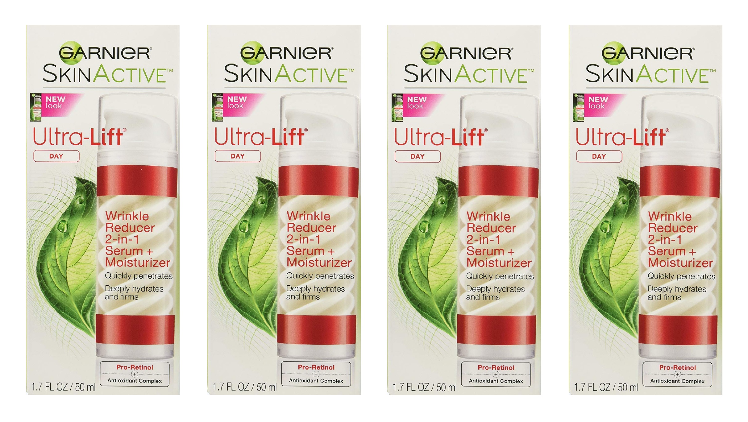 Garnier SkinActive Ultra Lift Day Wrinkle Reducer 2 in 1 Serum and