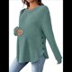thumbnail image 2 of Camiseta de Maternidad de Larga para Mujer, Top Deportivo, Túnica, Atuendo para Mamá. Verde M, 2 of 10