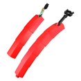 thumbnail image 5 of BAOSITY 2 Pieces/Set Bike Fenders,Front and Rear Fenders,with Light Supplies Repairing,Accessories Cycling Mudguard for Outdoor Sport Red, 5 of 8