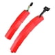 thumbnail image 5 of Juego de 2 guardabarros para bicicleta con accesorios ligeros y fáciles de usar. Rojo, 5 of 9