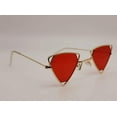 thumbnail image 3 of Red Retro Triangle Cat Eye Sunglasses | Cateye Sunglasses Vintage, 3 of 8