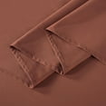 thumbnail image 5 of Chezmoi Collection Solid Terracotta 250TC 100% Cotton Twill Bed Sheet Set California King Size, 4-Piece Luxury Soft Breathable Deep Pocket Sheets and Pillowcases Set, 5 of 9