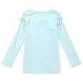 thumbnail image 2 of Richie House Girls' Classic Long Sleeve T-shirt with Lace RH1533, 2 of 2