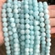 thumbnail image 5 of Cuentas redondas de amazonita mate de piedra natural para hacer joyas, perlas sueltas, pulseras y collares, 15'', 4/6/8/10/12 mm, 5 of 5