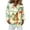 Beige, variant on Women's Casual Hawaiian Print Button Down Shirt Long Sleeve with Collar Floral Design Top for Spring Summer Fashion Beach Party Outfit,White,2XL