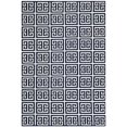 thumbnail image 3 of Safavieh Dhurries Navy Contemporary Rug - 5' x 8', 3 of 5
