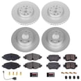 thumbnail image 4 of Power Stop CRK8364 Front and Rear Coated Brake Rotors and Z23 Carbon Fiber Brake Pads Kit and 1 Front Sensor Wire, 4 of 4