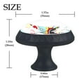 thumbnail image 4 of 4 Pcs Comic Speech Bubbles Knobs for Kitchen Cabinet Cupboard Dresser Bookcase Drawer Pulls Handles Round Home Decor, 4 of 8