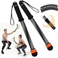 thumbnail image 1 of Ropeless Battle Ropes with Adjustable Weights, Easy-to-Carry Silent Fitness Tool for Total-Body Sculpting, Cardio & Fat Burn, Home Gym Strength Equipment for Core, Arms and Glutes - Black, 1 of 7