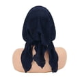 thumbnail image 4 of Domzle Headwear for Women Elegant Pre-tied Turban Headwrap, Soft Stretchy Caps for Hair Loss, Breathable Headscarf for Daily Wear, 4 of 4