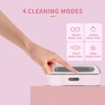thumbnail image 3 of Professional Ultrasonic Jewelry Cleaner 400mL Portable Stainless Steel Cleaner with, 3 of 8