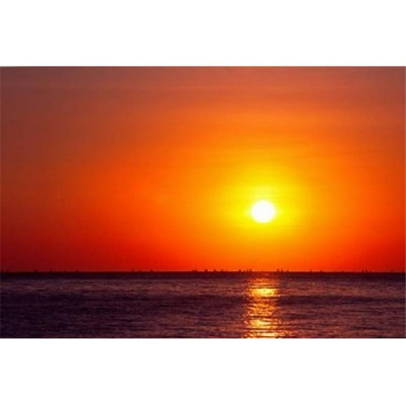 Danita Delimont PDDAS11JST0007B Indonesia Bali Amed Bali Sea with Fishing Boats Poster Print by Jay Sturdevant, 36 x 24