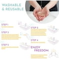 thumbnail image 3 of Covers (6 cm) Sweat Proof 100% Silicone Adhesive Breast Pasties, 3 of 15