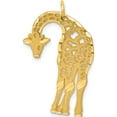 thumbnail image 1 of 14K Yellow Gold Giraffe Charm (29 X 20) Made In United States c1907, 1 of 6