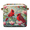 Multicolor 2, variant on CURLYOOT 13 x 13 Inch Cube Storage Bin, Pumpkins Leaves Fall Fabric Storage Cube Baskets, Closet Shelves Foldable Bins with Leather Handles for Home Organizer