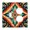 Combination, variant on 2-Gang Duplex Outlet Switch Wall Plate, Receptacle Outlet Cover Decor, Aztec Baja Southwest Native Western Art Print
