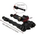thumbnail image 3 of Picatinny Bipod Rifle Air Rifle Airsoft Bipod Extendable Swivel Pivot Tiltable Joint Camera Converter Black 1pc, 3 of 5
