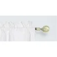 thumbnail image 3 of Rs9 1-Piece White Swag Straight Insulated Foam Lined Blackout Rod Pocket Window Valance 38"Wx 18"L, 3 of 5