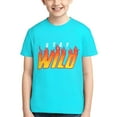 thumbnail image 4 of Ben Azelart Stay Wild Kids T-Shirt 3d Printed Graphic T-Shirts Boys And Girls Short Sleeve Shirts For Youth Kids X-Small, 4 of 7