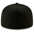 thumbnail image 4 of Men's New Era Black Miami Marlins 2019 Black-on-Black 59FIFTY Fitted Hat, 4 of 4