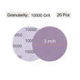 thumbnail image 2 of Uxcell 20 Pack 3-Inch Purple Sanding Discs 10000 Grits Hook & Loop Professional Aluminum Oxide Sandpaper, 2 of 5