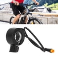 thumbnail image 4 of Pulgar Bicicleta Eléctrica Acelerador De Pulgar Acelerador De Dedo 130X Con Conector Impermeable Bicicleta Bicicleta De Montaña Kit De Alimentación De Batería De Litio, 4 of 7
