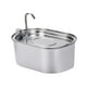 thumbnail image 1 of Fuente de agua para gatos Yuyangstore de acero inoxidable 3.2L Bebedero para gatos, 1 of 8