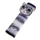 thumbnail image 2 of Protección De Hombros Funda para cinturón de seguridad de coche de animales de dibujos animados, almohadilla para el hombro del cinturón de seguridad (gato con/ojos grandes), 2 of 3