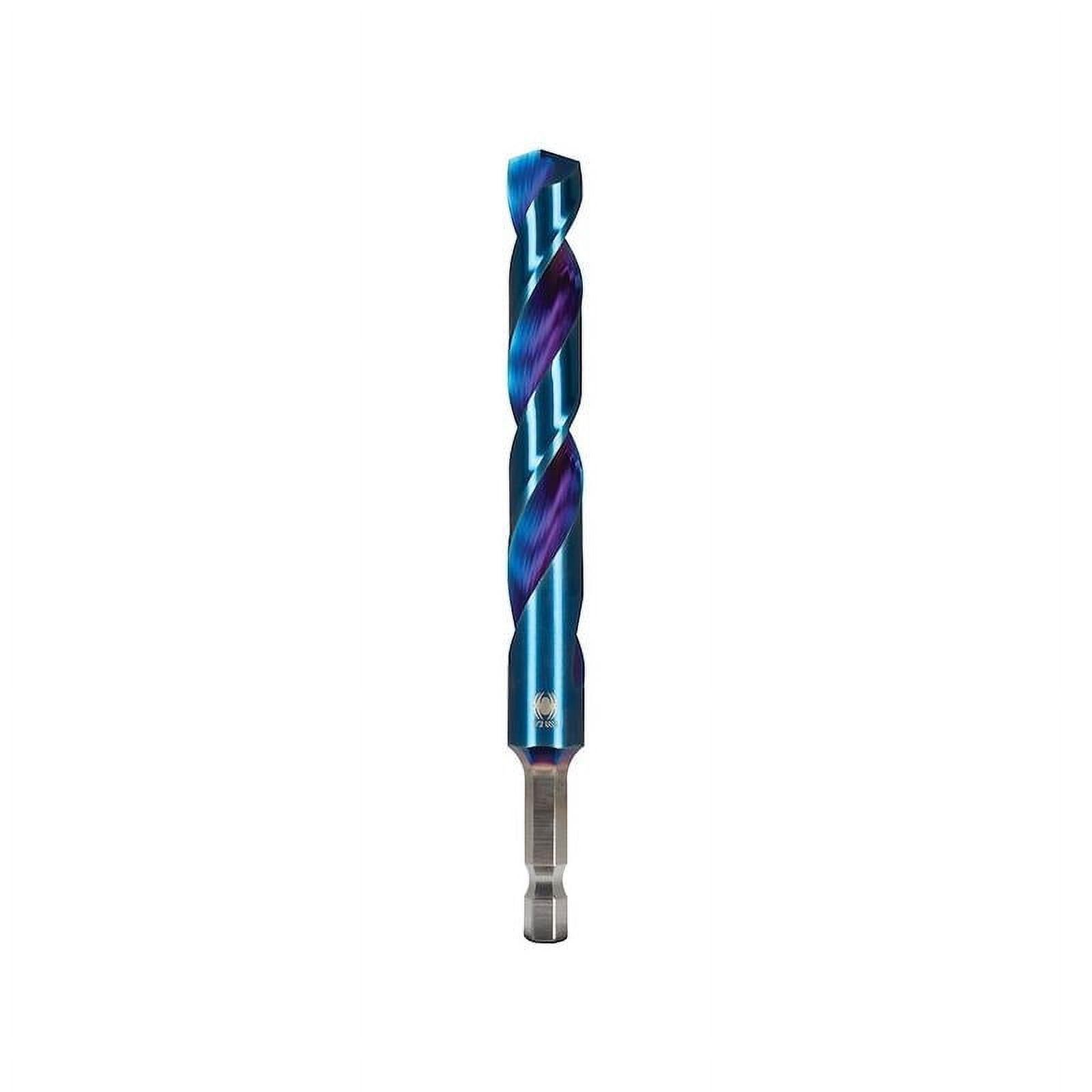 Spyder 16 Step Bit, Mach-Blue Hex Shank, 3/16'', 1-1/8'' 19023
