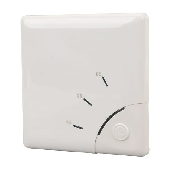 Wall Timer Switch, Countdown Timer Switch 15 30 60min Convenient Flame Retardant for Fan for Home Appliance