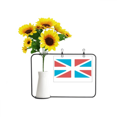thumbnail image 1 of United Kingdom Flag Retro Style Artificial Sunflower Vases Bottle Blessing Card, 1 of 3