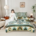 thumbnail image 5 of Manfei Mandala Aztec Abstract Full Size Comforter Sets, Western Hippie Boho Bedding Comforter Set, Adult Teen Female Man Reversible Bedding Sets, Lightweight Room Decor, 3-Piece, 5 of 9