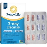 Renew Life 3-Day Cleanse Total Body Reset Capsules - 12 Count