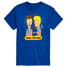 BEAVIS AND BUTTHEAD NERDY BY NATURE Tシャツ Beavis and Butthead Nerdy by Nature Black T-Shirt - トップス
