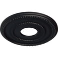 thumbnail image 3 of Ekena Millwork 12 1/8"OD x 3 5/8"ID x 3/4"P Valeriano Ceiling Medallion (Fits Canopies up to 6 1/4"), Hand-Painted Steel Gray, 3 of 6