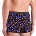 thumbnail image 4 of Men's Boxer Briefs, halloween bat star Soft Comfy Mens Underwear Boxer Briefs Breathable With Widen Waist, 4 of 7