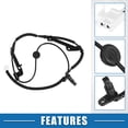 thumbnail image 3 of Unique Bargains Rear Right ABS Wheel Speed Sensor No.956812B000 with Wire ABS Sensor for Hyundai Santa Fe GLS 2007-2009, 3 of 7