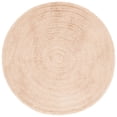 thumbnail image 2 of Safavieh Easy Care Edythe Solid Machine Washable Area Rug, Pink, 4' x 4' Round, 2 of 7