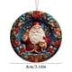 thumbnail image 3 of Adorno Navideño Plano para Árbol de Navidad | Colgante para Casa y Coche | Decoración Navideña Multiusos para Árbol, Chimenea, Puerta, Sala de Estar, Regalo para Recién Nacidos y Bodas, 3 of 5