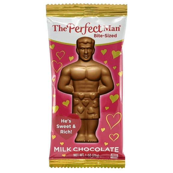 Perfect Man Bite Size Singles Valentines Gift, 1 oz, (28g)