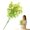 Gold, variant on QWUIIOMJPY Artificial Eucalyptus Leaf Flower Bouquet, Faux Round Bloom Greenery Stem, Decorative Floral Pick for Vase, Table Centerpiece, Bedroom Home Decor