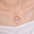 thumbnail image 3 of Soporte de anillo de plata Collar Colgante Joyas para mujeres Esposas Novias, 3 of 4